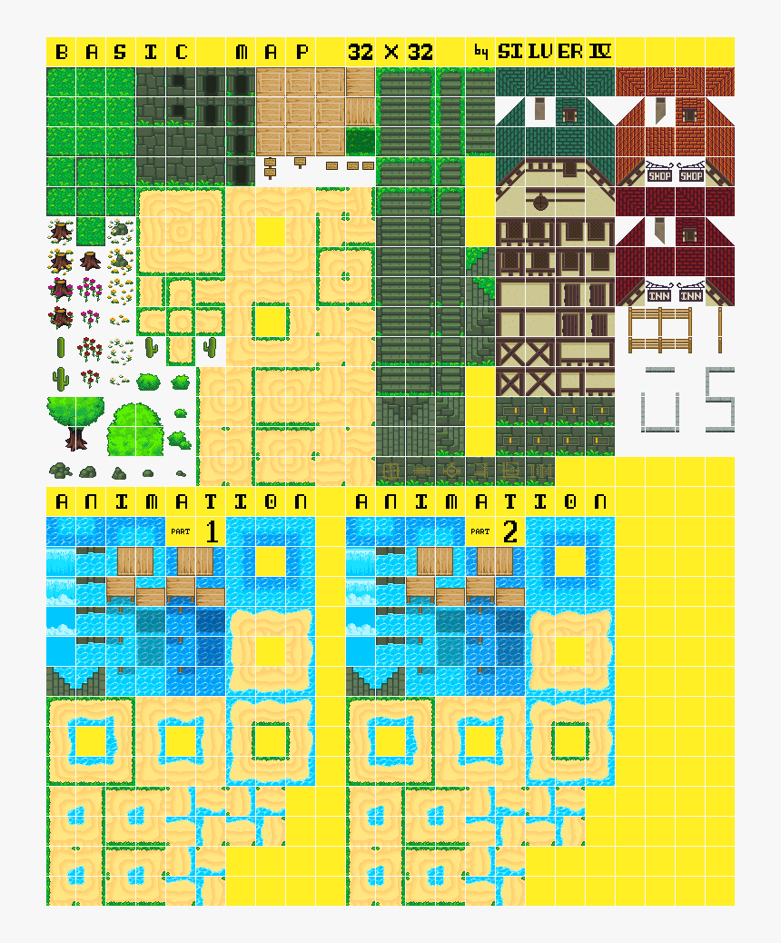 Pokemon Tilesets, HD Png Download, Free Download