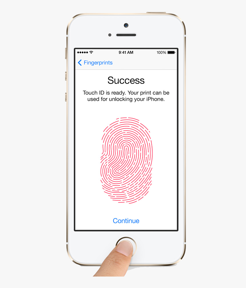 Apple Offers More Details On The Iphone 5s Touch Id - Touch Id, HD Png Download, Free Download