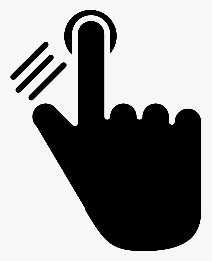 Scanning Process Svg Png - Finger Scan Sign, Transparent Png, Free Download