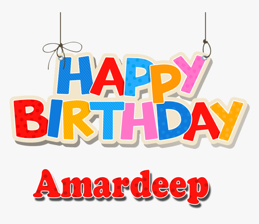 Amardeep Happy Birthday Name Png - Happy Birthday Nathan Clipart, Transparent Png, Free Download
