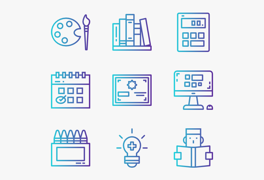Education - Data Management Flat Icon, HD Png Download, Free Download