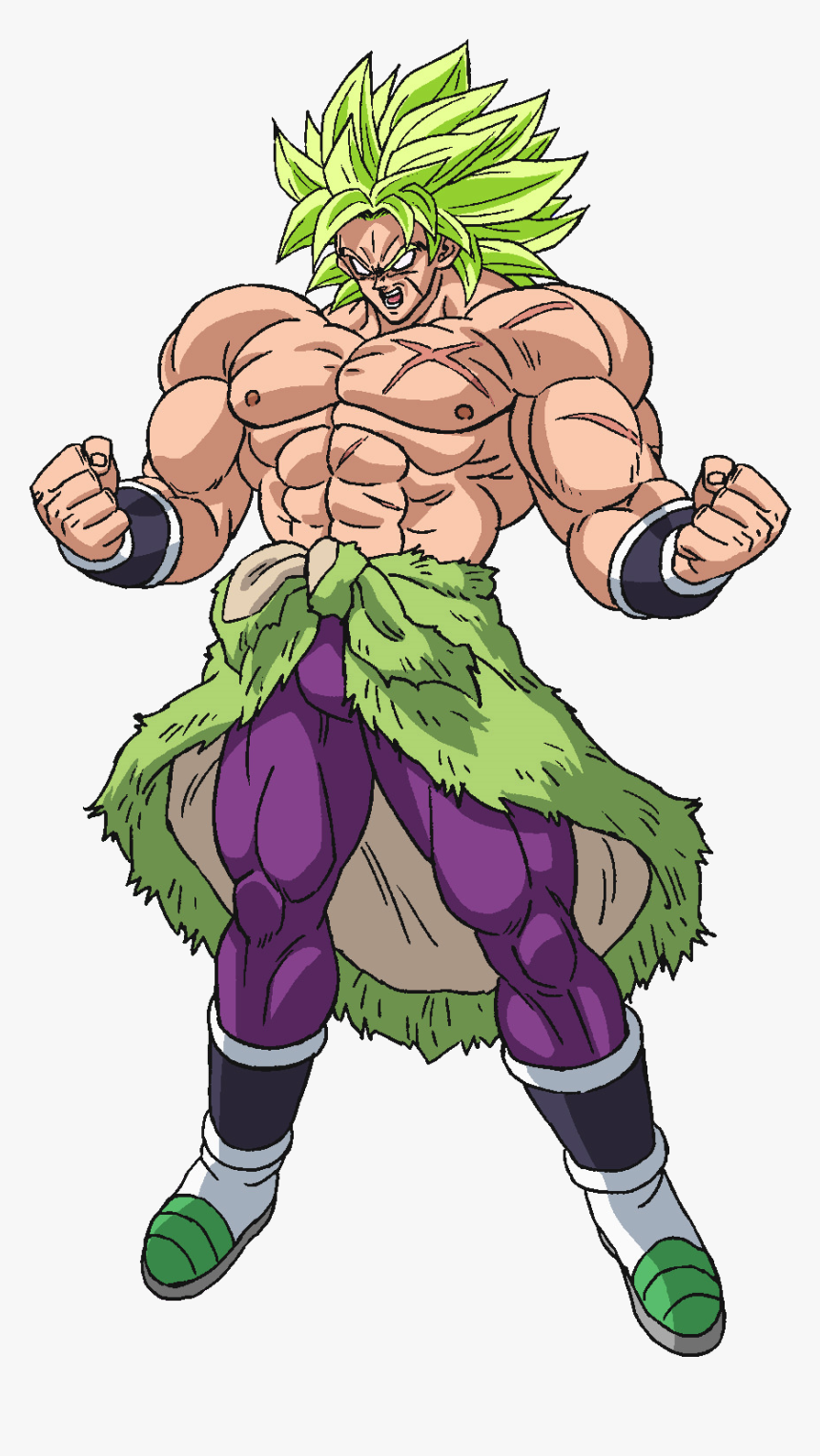 Full Power Super Saiyan Broly, HD Png Download, Free Download