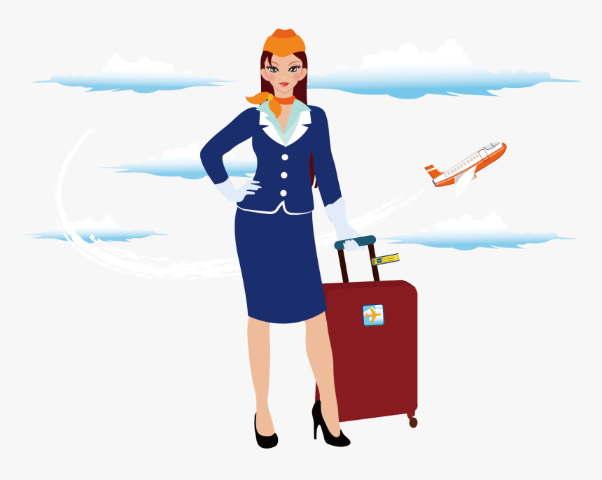 Transparent Flight Attendant Png - Flight Attendant Png, Png Download, Free Download