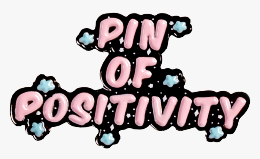 Pin Of Positivity Good Luck Pin, HD Png Download, Free Download