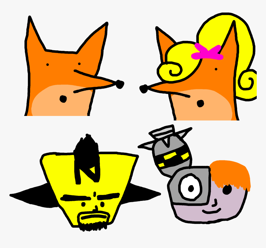 Poorly Drawn Characters, HD Png Download, Free Download