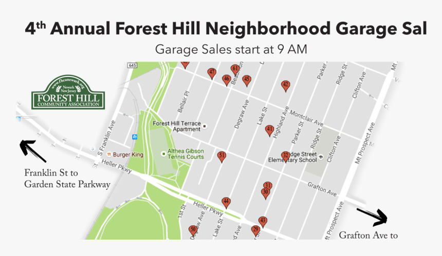 Foresthillmap - Map, HD Png Download, Free Download