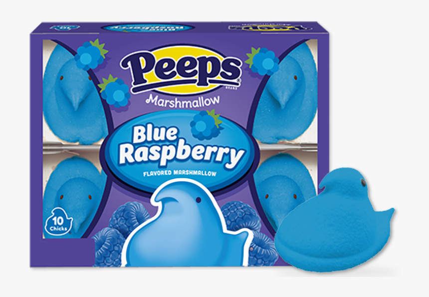 Peeps Candy , Png Download - Peeps Blue Raspberry, Transparent Png, Free Download