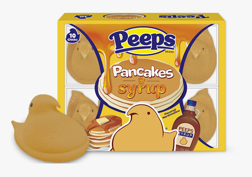 Peeps Pancakes And Syrup, HD Png Download, Free Download