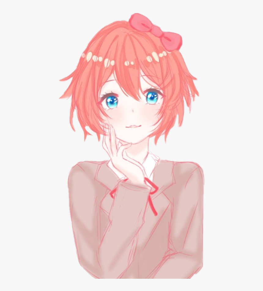 Doki Doki Literature Club Sayori Meme, HD Png Download, Free Download