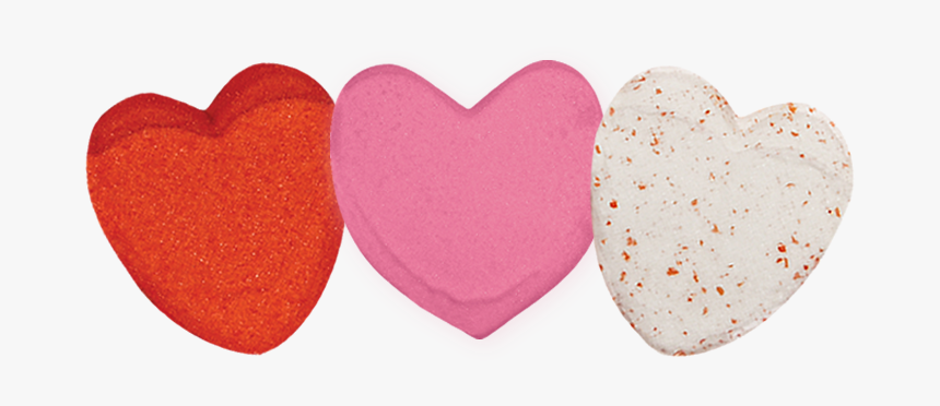 Red White Pink Heart, HD Png Download - kindpng