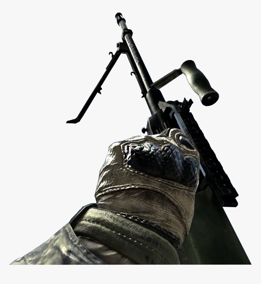 Image Aug Hbar Cocking Mw2png The Call Of Duty Wiki - Call Of Duty Sniper Gun Png, Transparent Png, Free Download