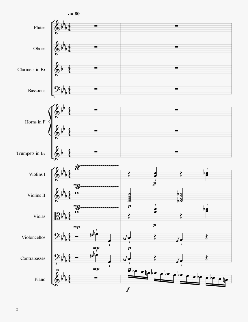Lulu And Shaco"s Quirky Encounter Sheet Music Composed - Brandenburg Concerto 2 Violin Sheet Music, HD Png Download, Free Download