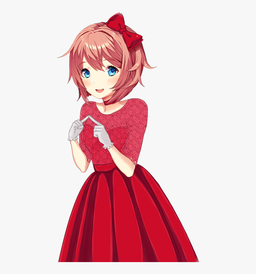 Sayori Ddlc Justsayori Dokidoki Anime Freetoedit - Doki Doki Literature Club Sayori Png, Transparent Png, Free Download