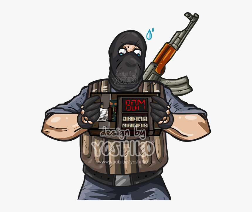 Terrorist Clipart Counter Strike - Counter Strike Fan Art, HD Png Download, Free Download