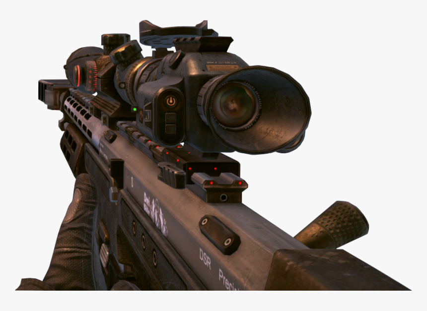Bo2 Sniper Transparent, HD Png Download - kindpng.