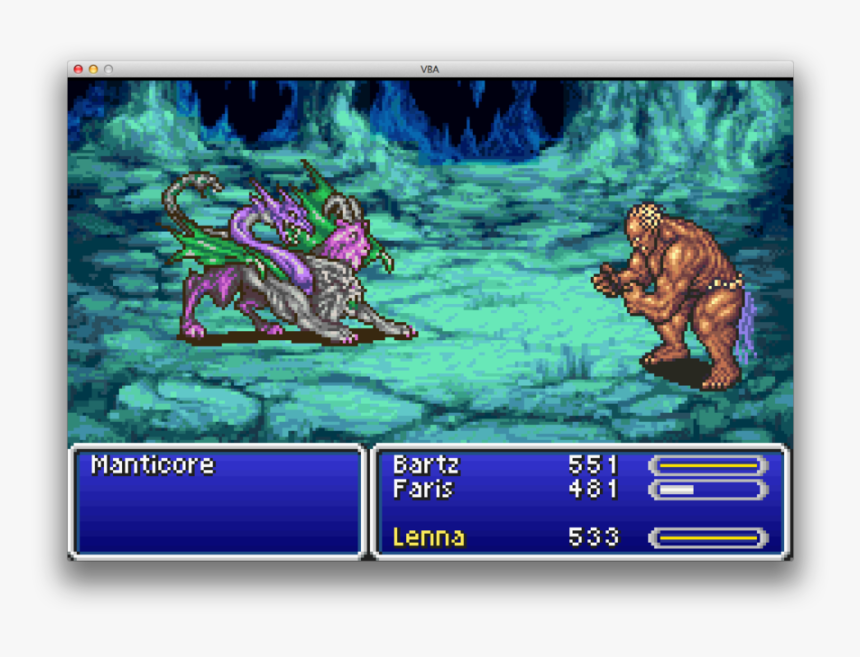 Final Fantasy V Behemoth, HD Png Download, Free Download