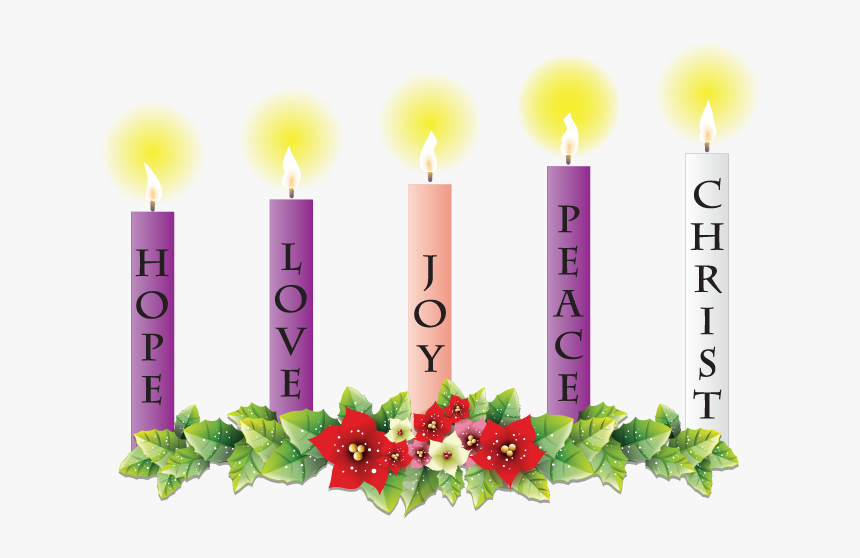 Five Candles Of Advent, HD Png Download, Free Download