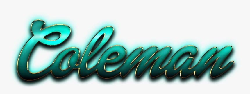 Coleman Name Logo Png - Portable Network Graphics, Transparent Png, Free Download
