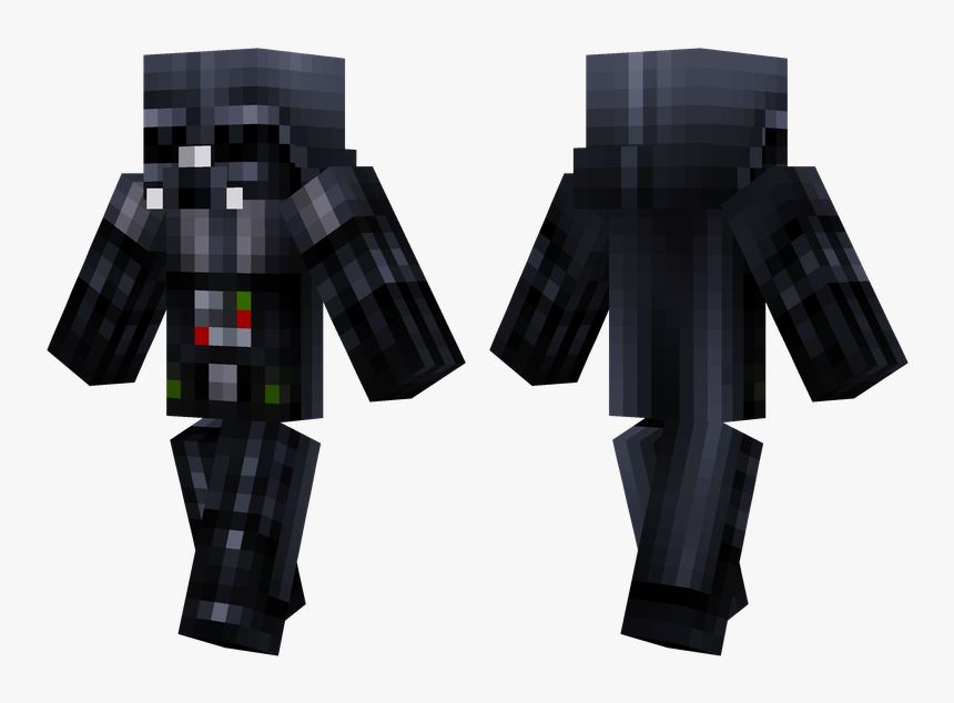 Minecraft Dark Steve Skin, HD Png Download, Free Download