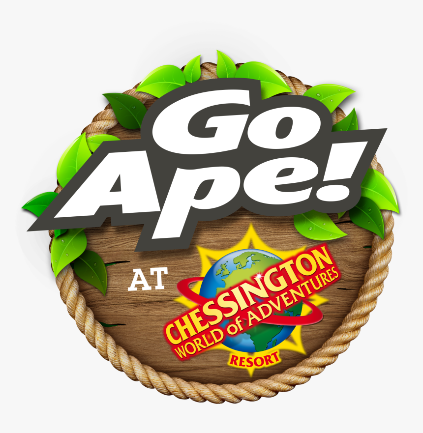 Go Ape At Chessington , Png Download - Chessington World Of Adventures, Transparent Png, Free Download