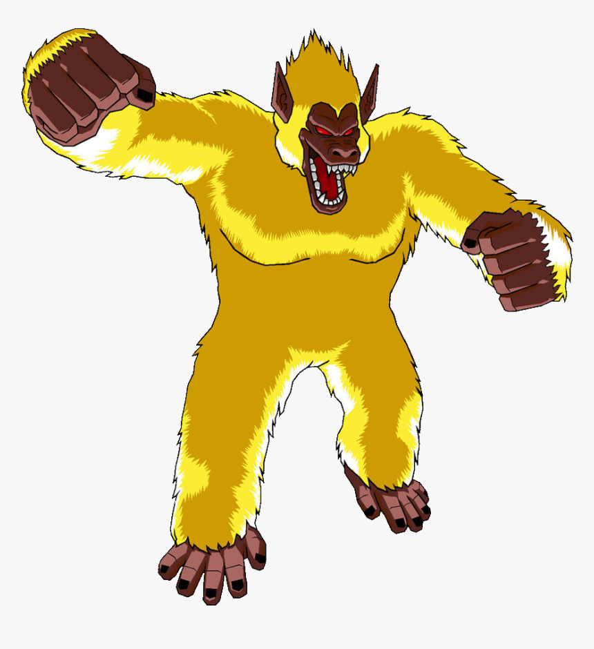 Dragon Ball Goku Golden Great Ape , Png Download - Golden Great Ape, Transparent Png, Free Download