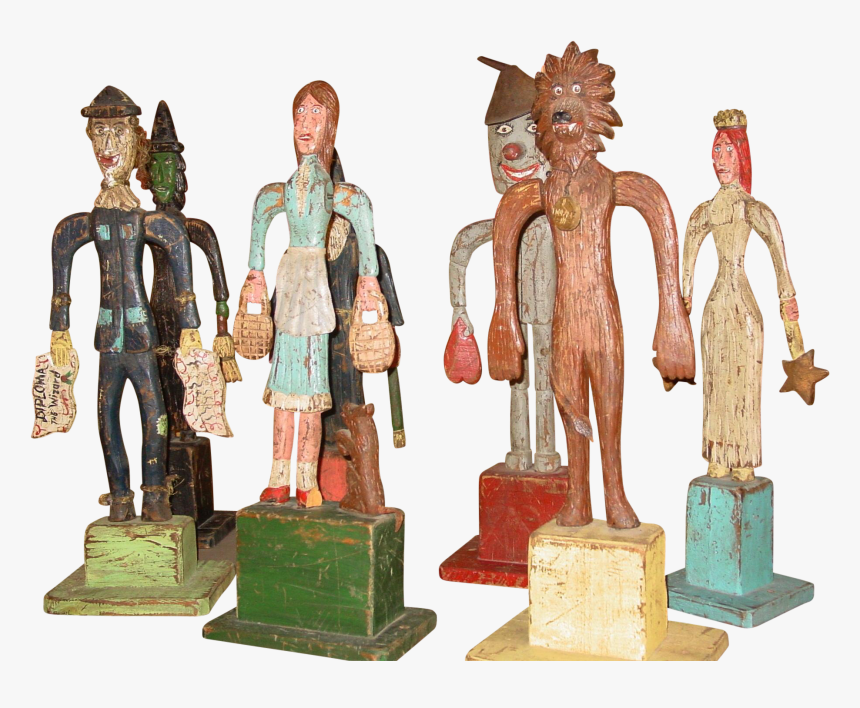 Kent Gutzmer Carved Folk - Figurine, HD Png Download, Free Download
