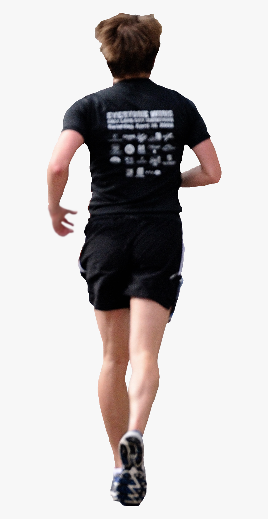 Jogging Man Png Image - Running Man Back Png, Transparent Png, Free Download
