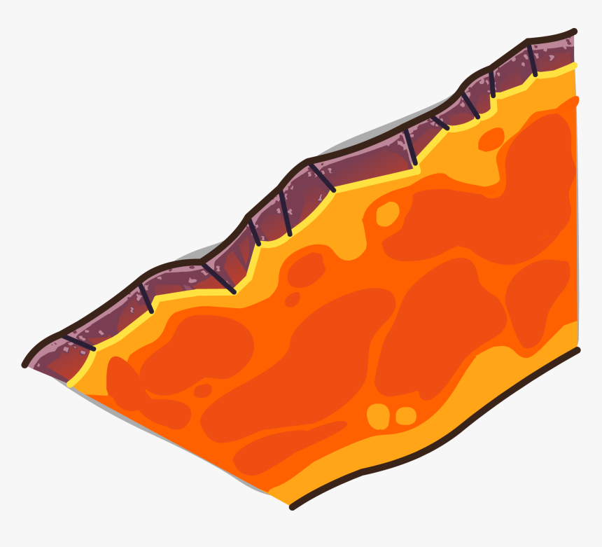 Lava Vector Amazing - Lava Flow Clipart Png, Transparent Png, Free Download