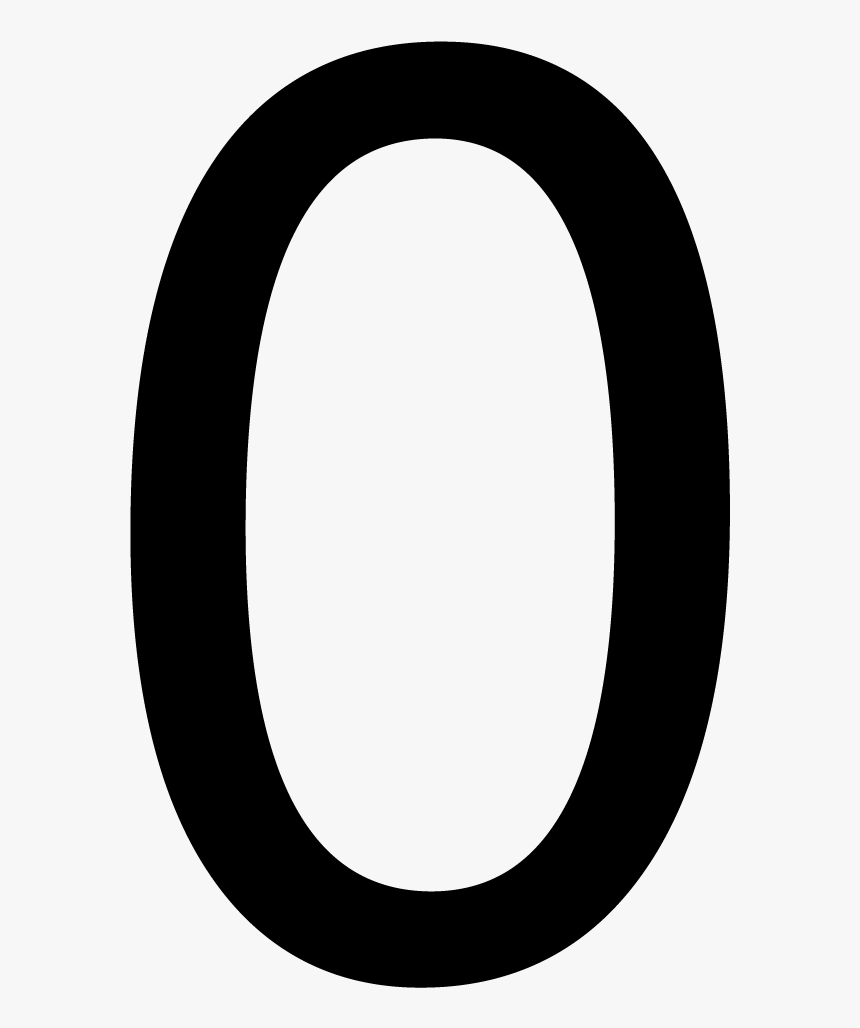 Number 0 Png - Circle, Transparent Png, Free Download