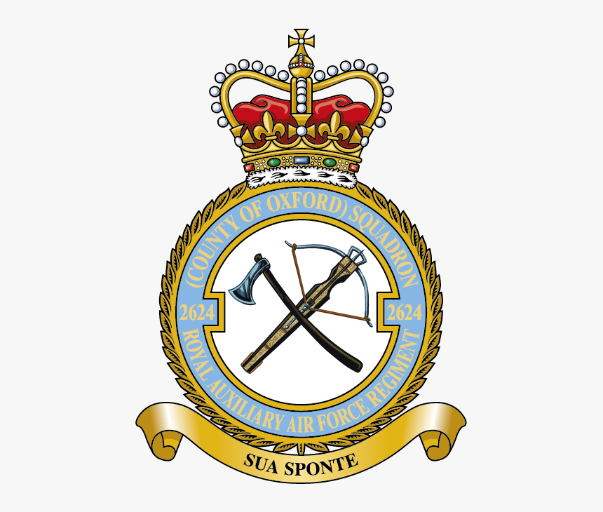 2624 Squadron Rauxaf Badge - 51 Squadron Raf Regiment, HD Png Download, Free Download