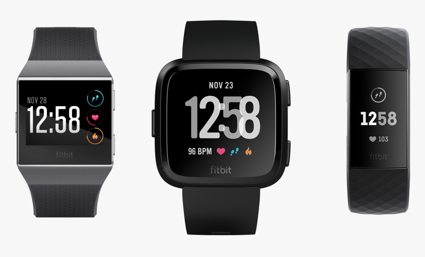 Fitbit"s Three Newest Devices - Fitbit Versa, HD Png Download, Free Download