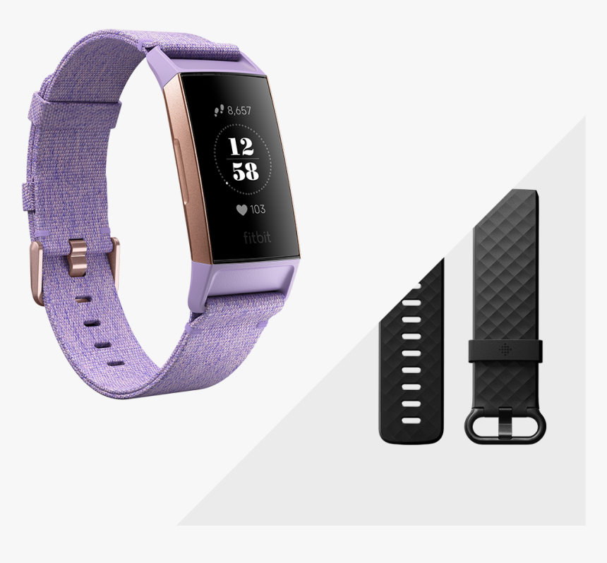 Fitbit Charge 3 Woven Band Periwinkle 