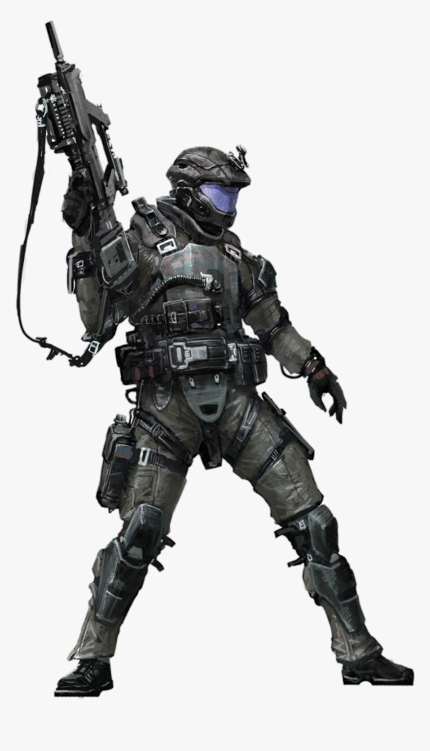 Halo Odst Concept Art, HD Png Download, Free Download