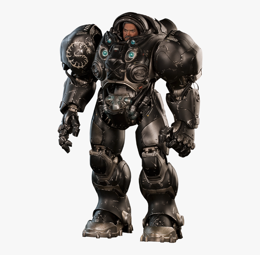 Starcraft Marine Png - Starcraft 2 Character Png, Transparent Png, Free Download