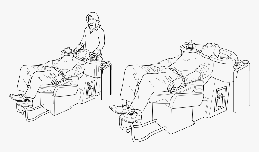 Massage Table Clip Arts - Technical Drawing People, HD Png Download, Free Download