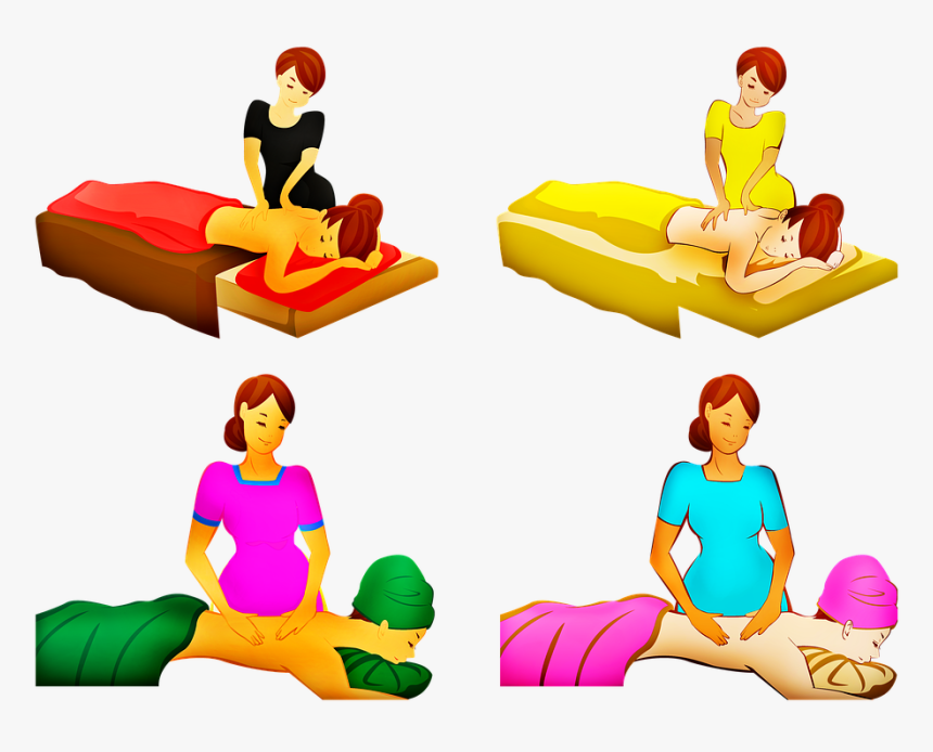 Massage Therapist Massage Therapy Therapist - Clip Art Massage Therapist, HD Png Download, Free Download