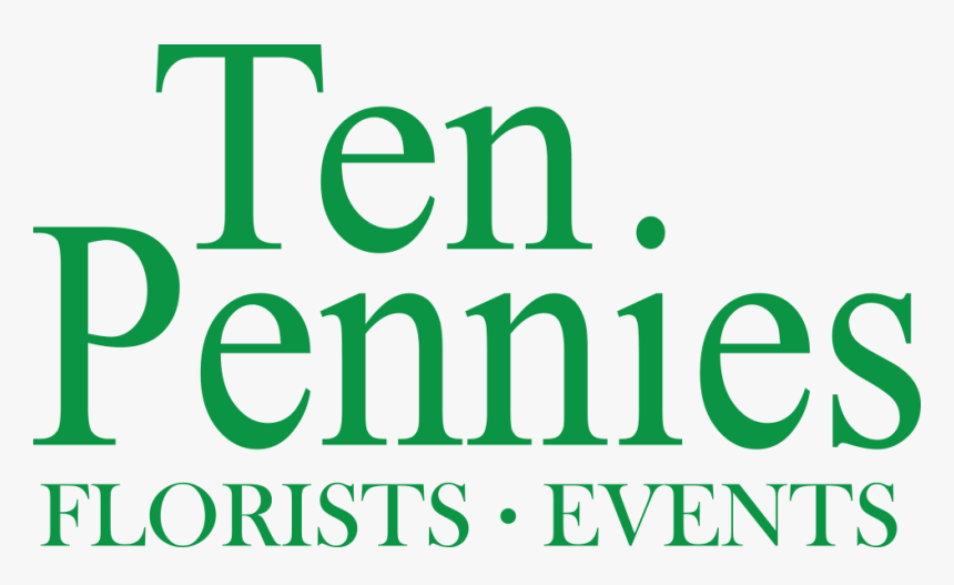 Ten Pennies Florist - Graphic Design, HD Png Download, Free Download