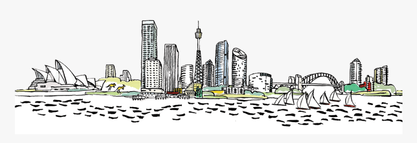 Transparent Urban Clipart - Sydney Transparent Background, HD Png Download, Free Download