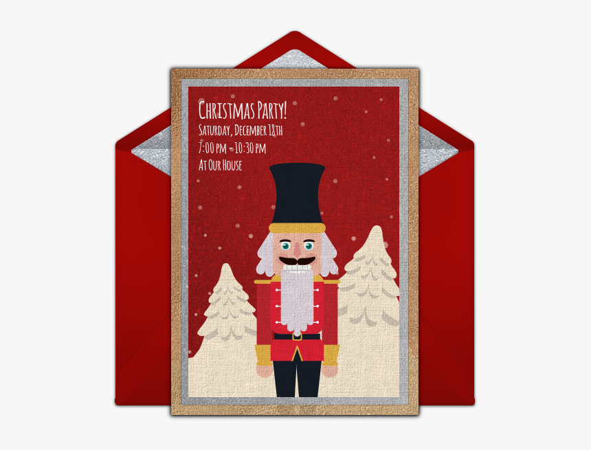 Transparent Nutcracker Png - Free Peppa Pig Digital Invitations, Png Download, Free Download