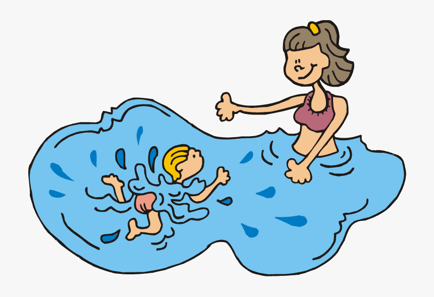 Collection Of Kids - Swim Lessons Clipart, HD Png Download, Free Download
