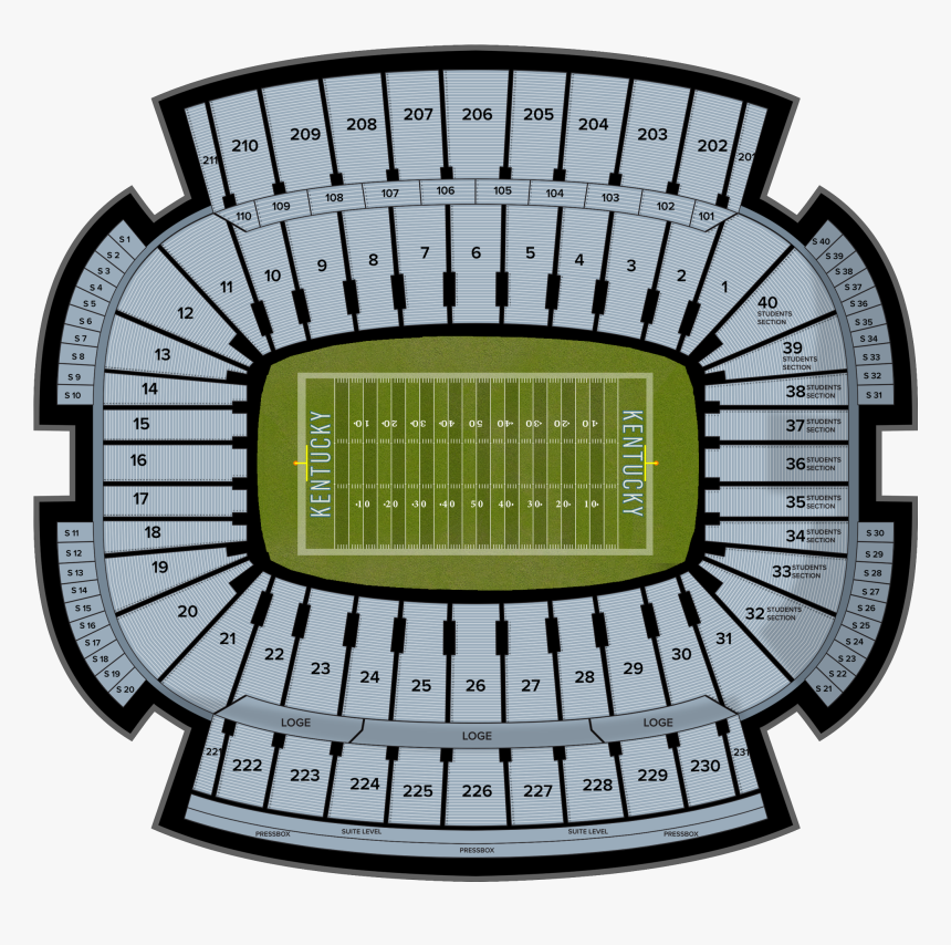 Section 29 Kroger Field - Soccer-specific Stadium, HD Png Download, Free Download