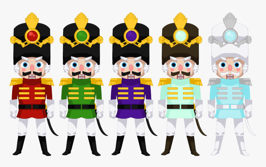 Nutcracker Clipart Printable - Clipart Nutcracker Soldiers, HD Png Download, Free Download