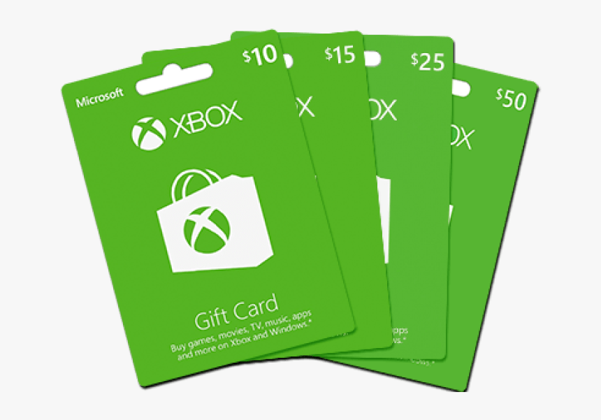 Xbox Gift Cards, HD Png Download, Free Download