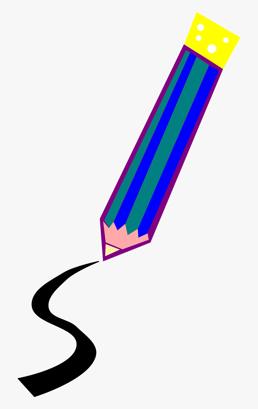 Pencil Drawing A Line, HD Png Download, Free Download