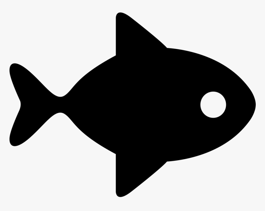 Seafood - Black Fish Icon Png, Transparent Png, Free Download