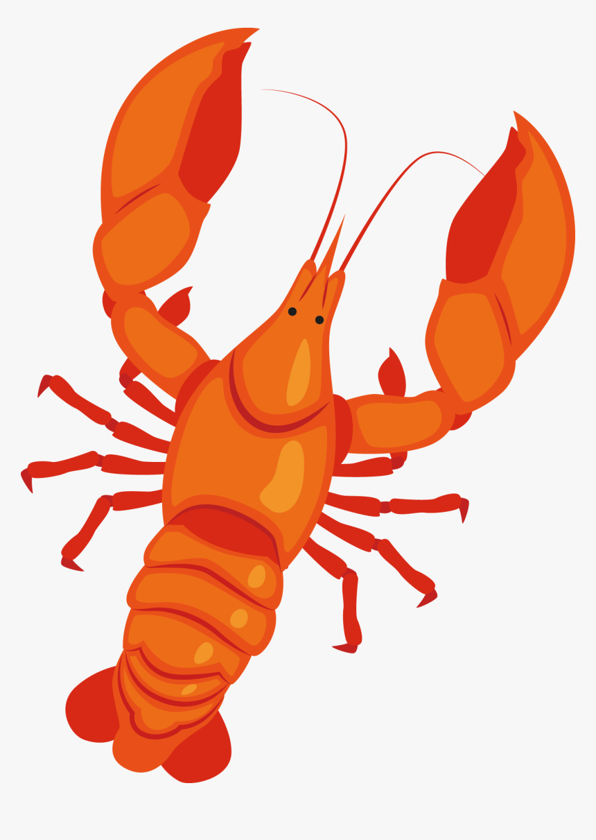 Transparent Shrimp Png - Seafood Cartoon Png, Png Download, Free Download
