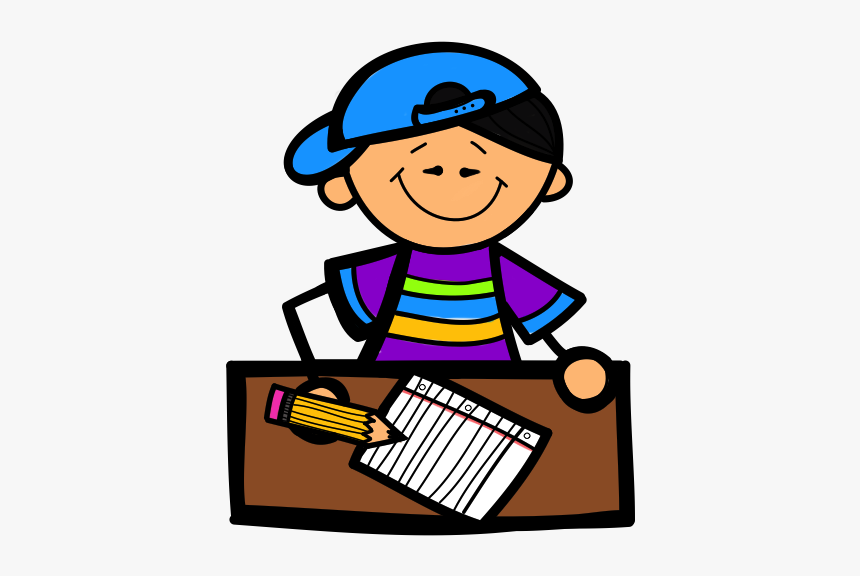 Kids Clip Art - Write A Letter Clip Art, HD Png Download, Free Download