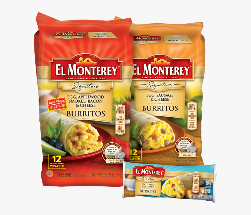Breakfasts For Kids - Del Monte Breakfast Burritos, HD Png Download, Free Download