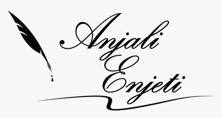 Glory Edim Founder Of - Write Anjali In Calligraphy, HD Png Download, Free Download