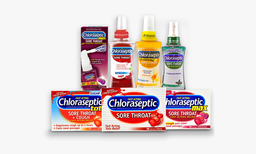Lozenge Sore Over The Counter Pharyngitis Chloraseptic - Sore Throat Medicine In Dubai, HD Png Download, Free Download